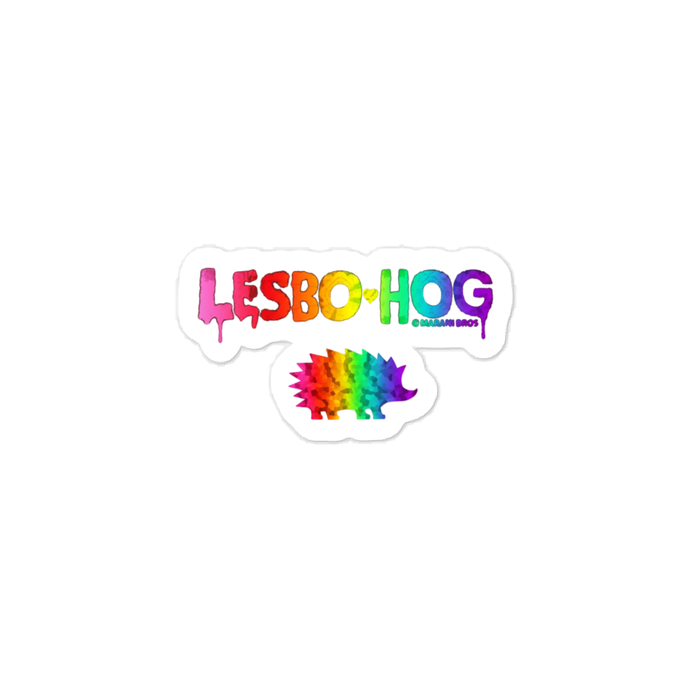 LESBO-HOG Sticker