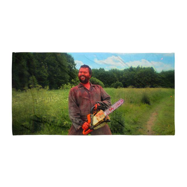CHAINSAW SOLO Beach Towel