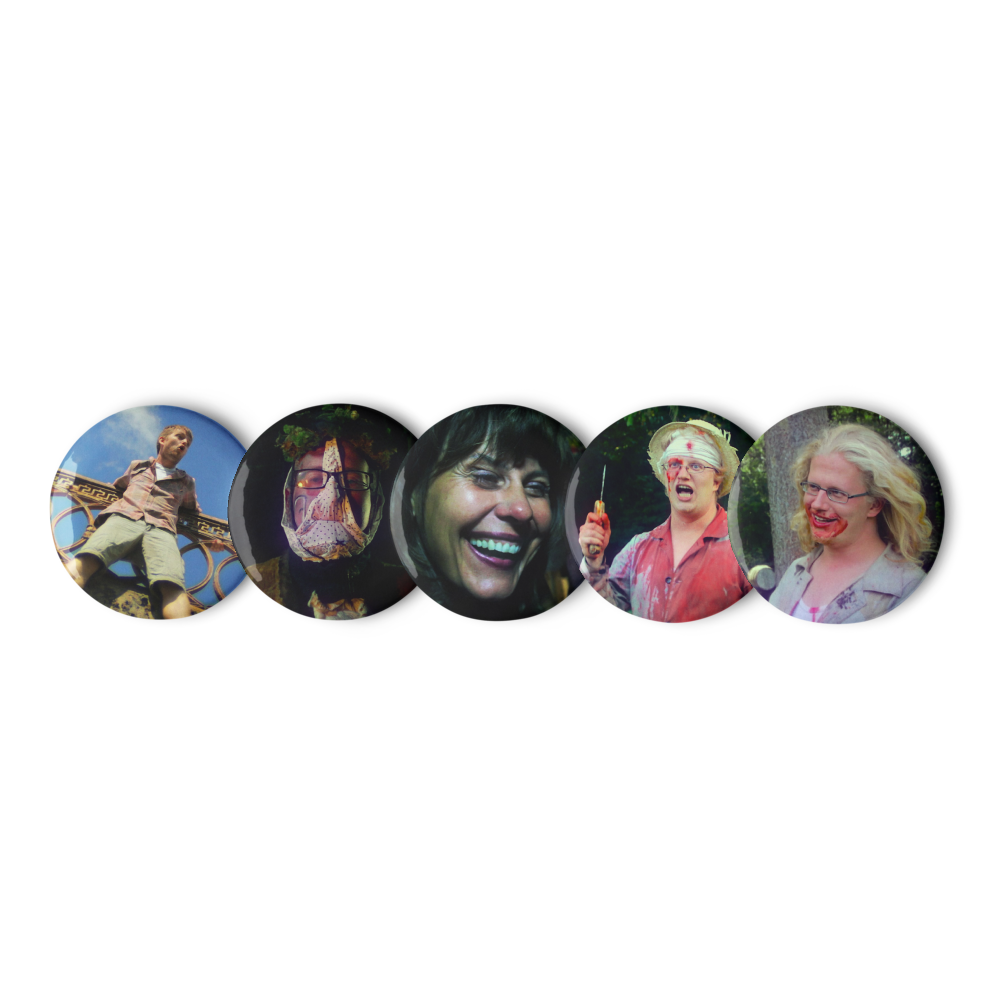 5 RANDOM Pin Buttons
