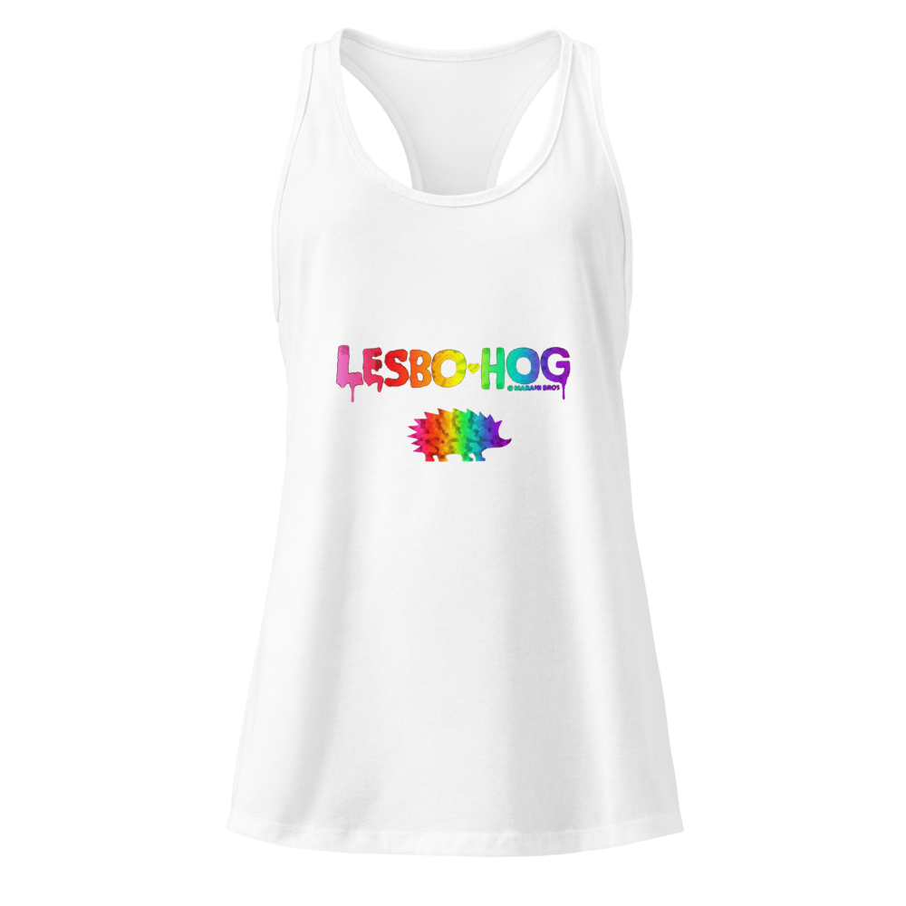 LESBO-HOG Racerback Tank Top