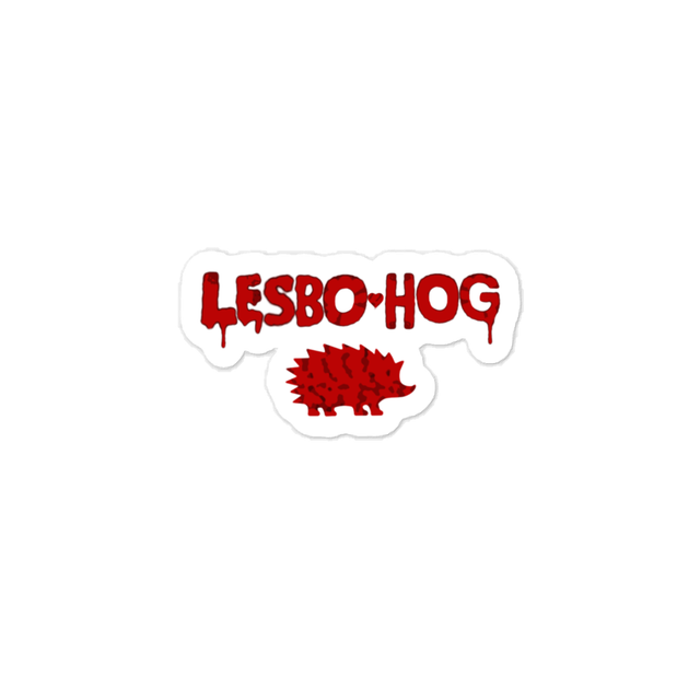 LESBO-HOG Sticker