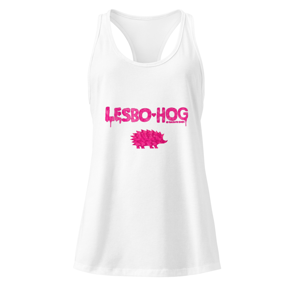 LESBO-HOG Racerback Tank Top