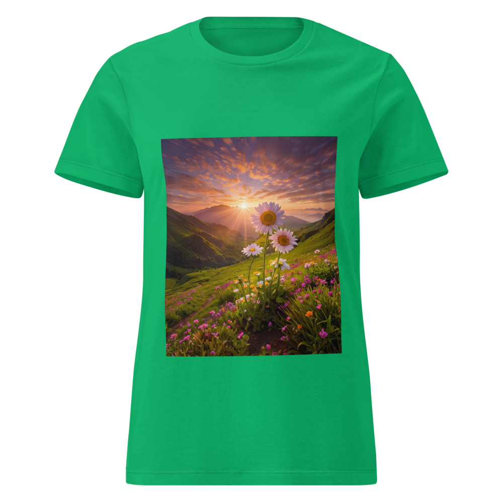 Beautiful sunflower designed t shirt