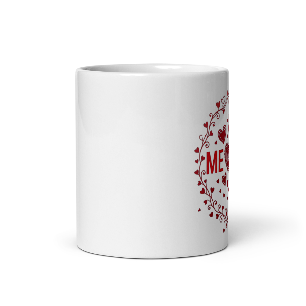 ME HEART MOM MUG-Mothers day Gift 