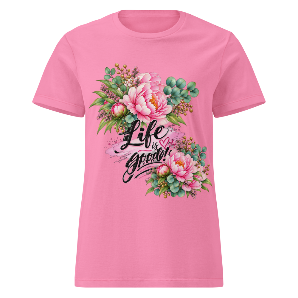  Life Is Beautiful Floral T-Shirt  
