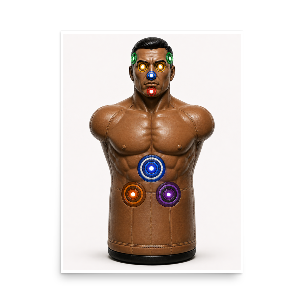 Fight IQ Target Training Poster