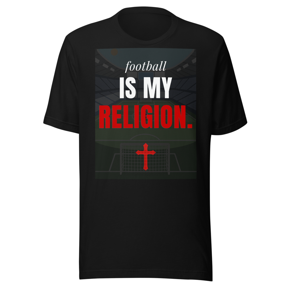 Football Is My Religion - Unisex Staple T-Shirt