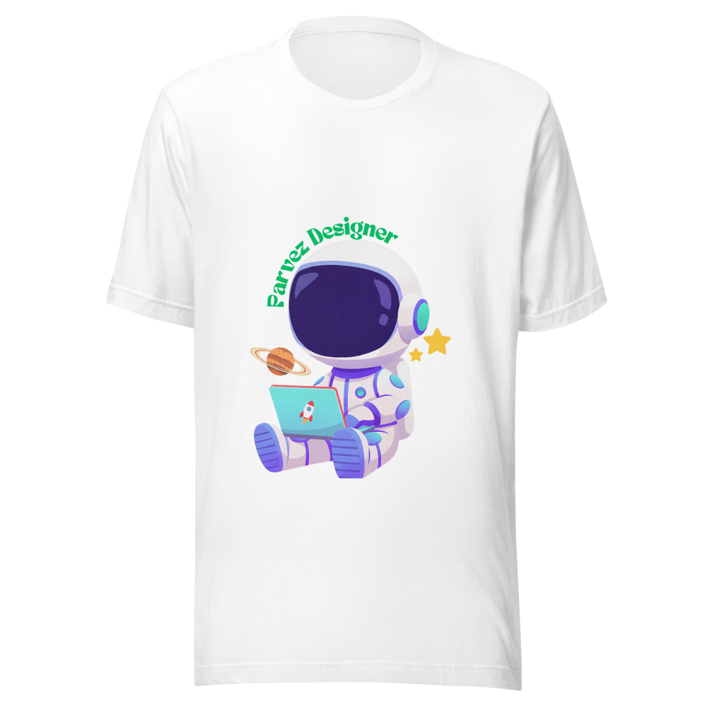 Parvez Designs Astronaut T-Shirt