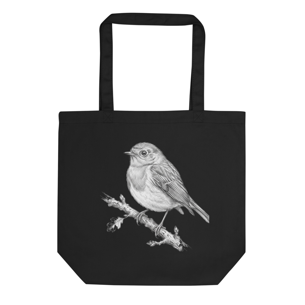 solated Pencil Sketch of a Sparrow