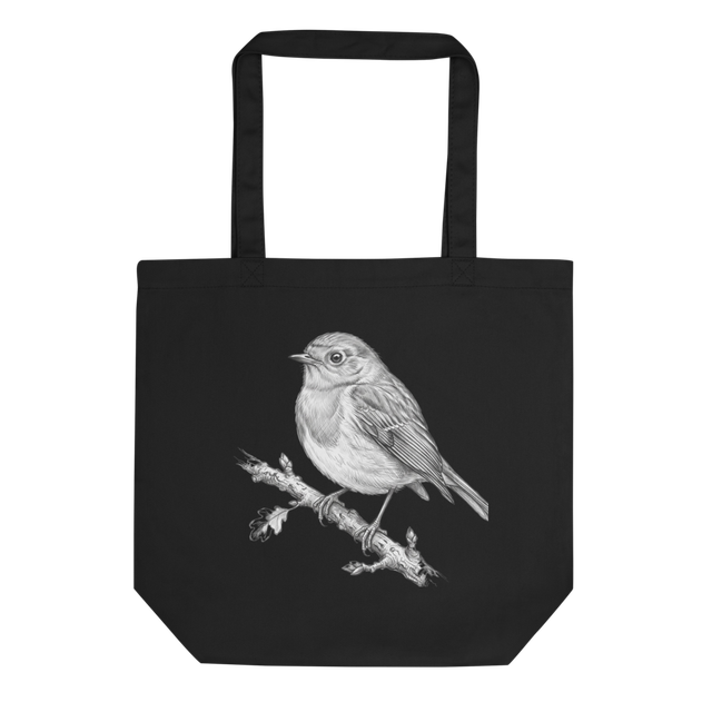 solated Pencil Sketch of a Sparrow