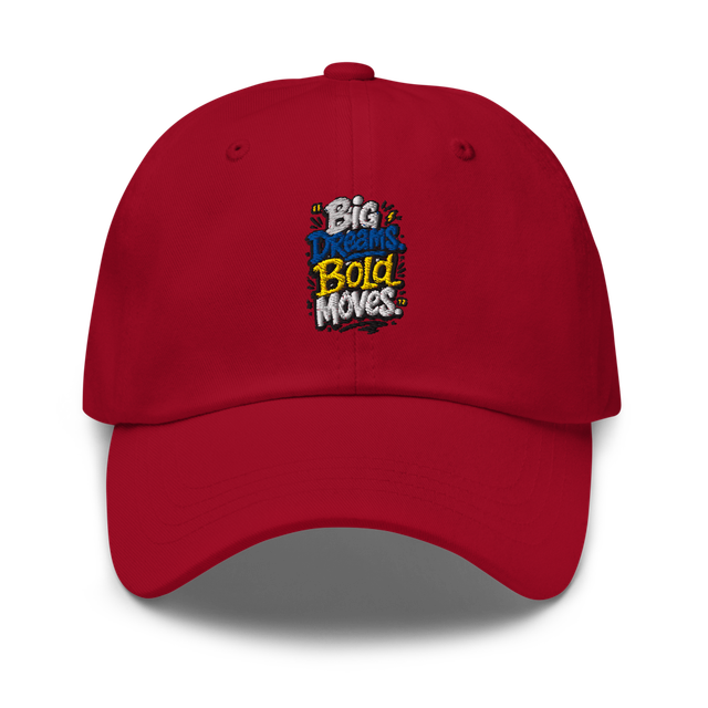 Bold Typography Classic Dad Hat | Trendy Graphic