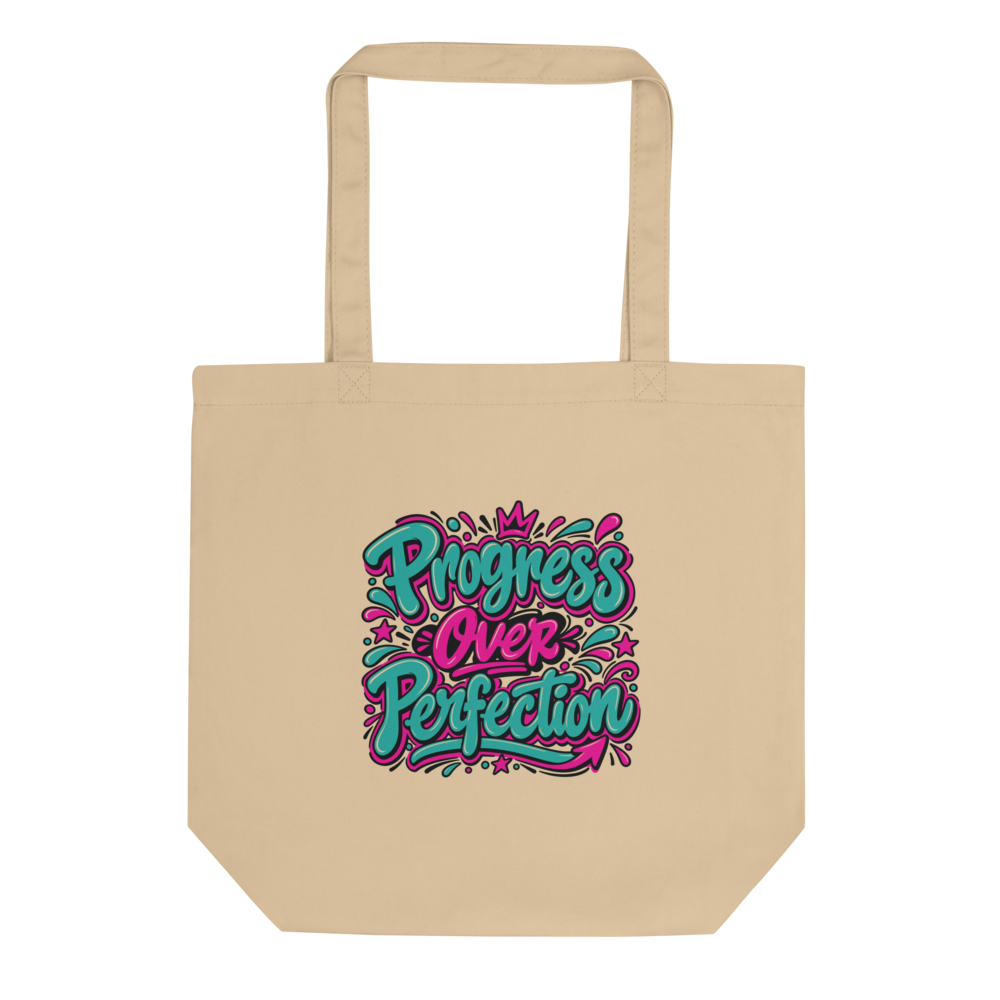 Bold Typography Tote Bag Everyday