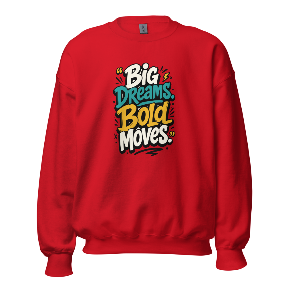 Bold Typography Crewneck Sweatshirt | Modern Style