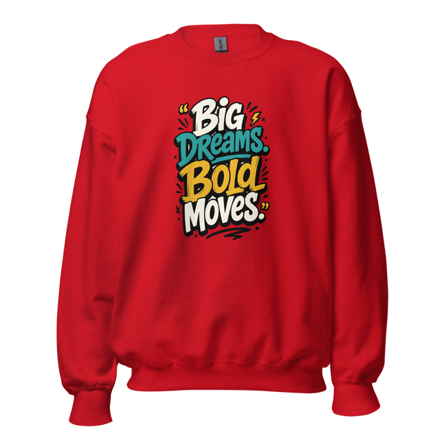 Bold Typography Crewneck Sweatshirt | Modern Style