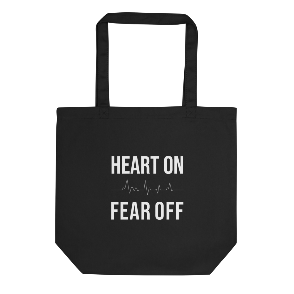 Minimalist Typography Tote Bag