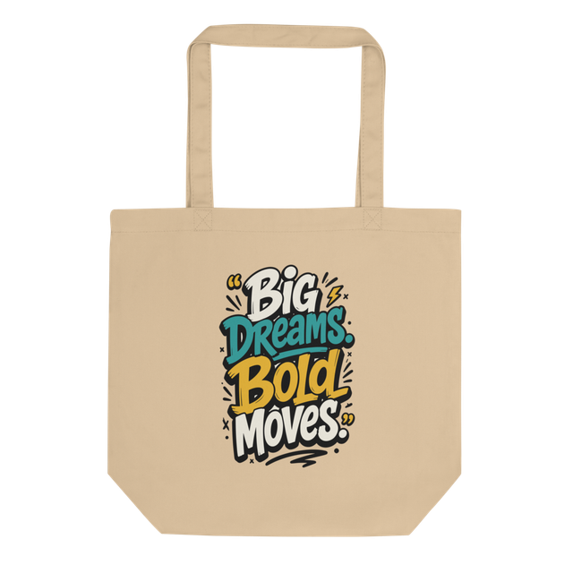 Bold Typography Tote Bag | Trendy Graphic Design