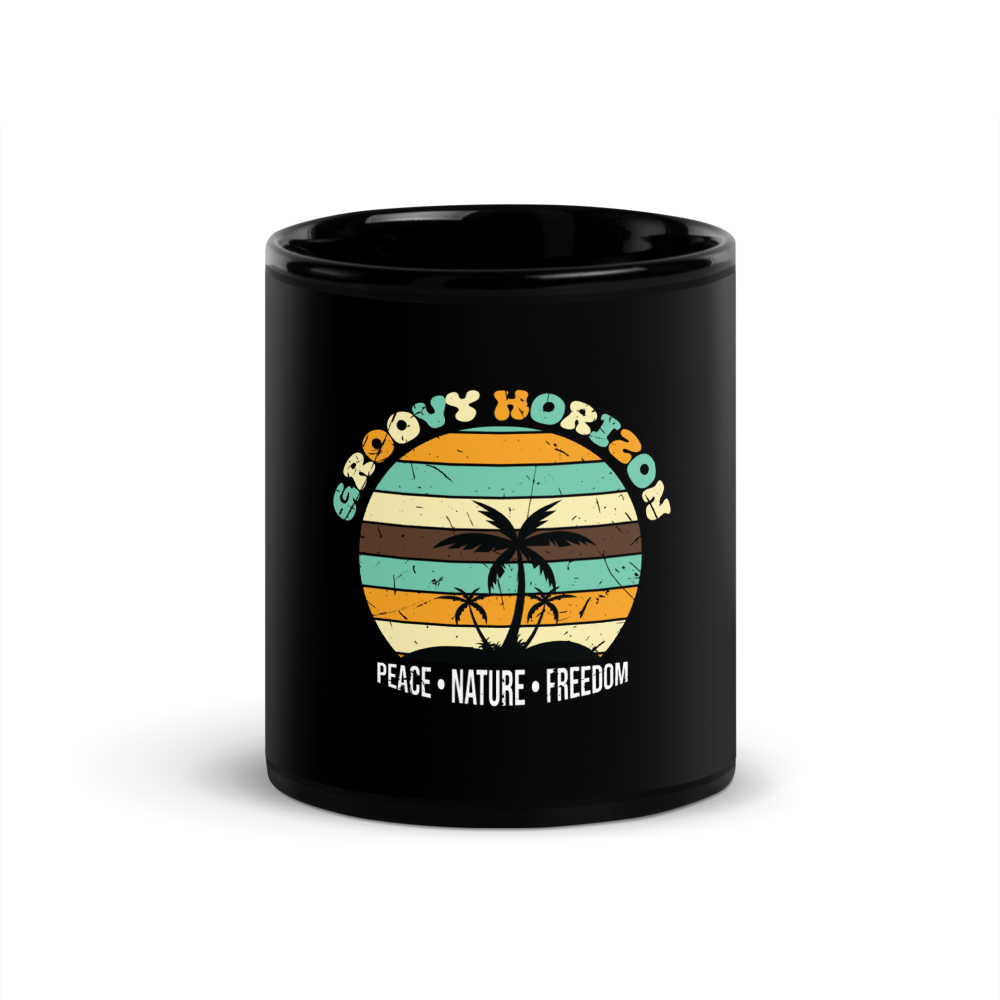 Best Sunset Retro Groovy Vintage Mug