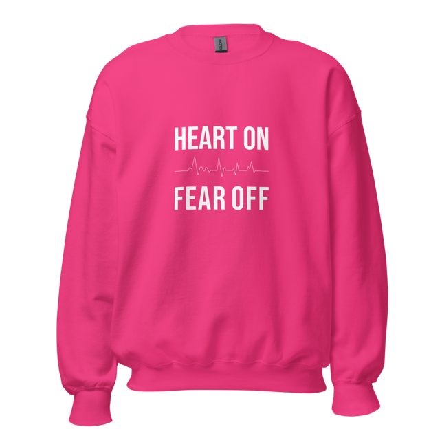 Minimalist Typography Crew Neck Sweatshirt