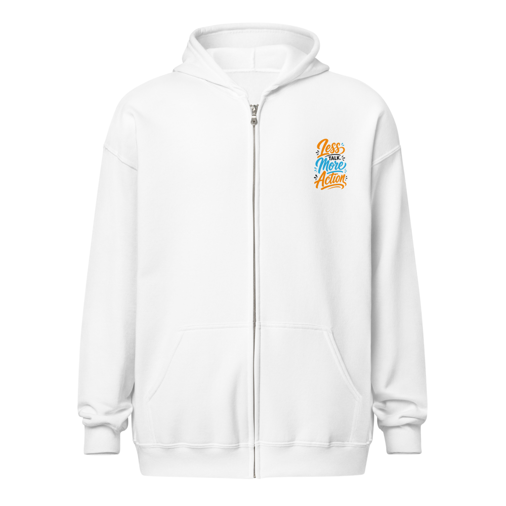 Best Typography Zip Hoodie Design print