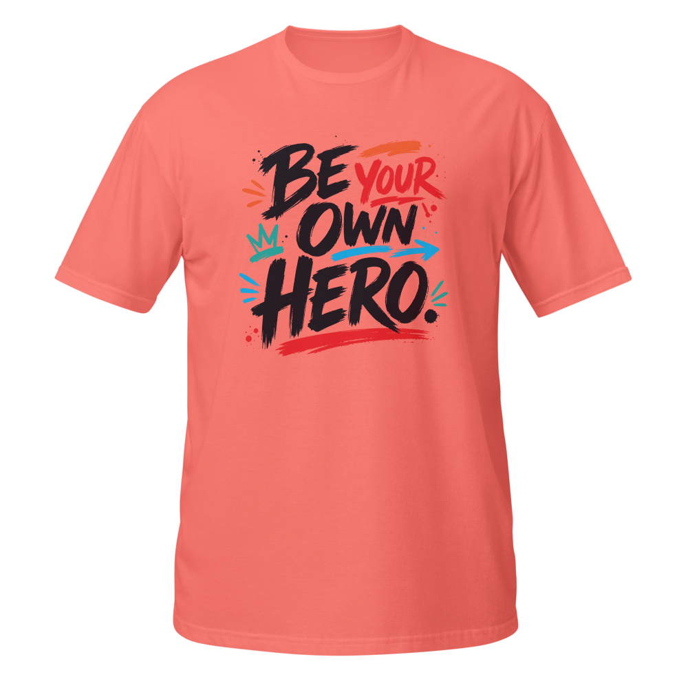 Modern Typography Softstyle T-Shirt for Comfort