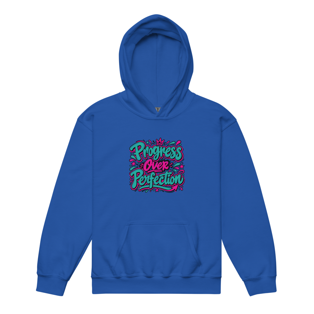 Bold Typography Youth Hoodie