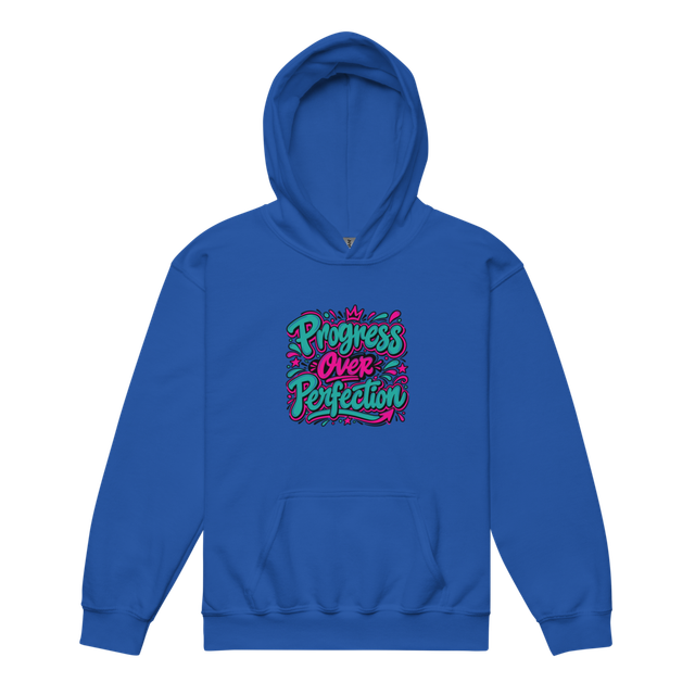 Bold Typography Youth Hoodie