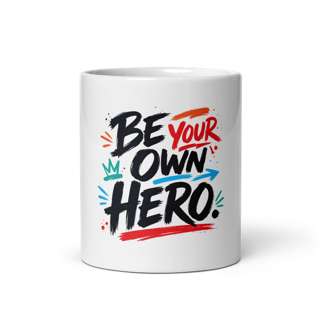 Modern Typography Mug for Everyday Use