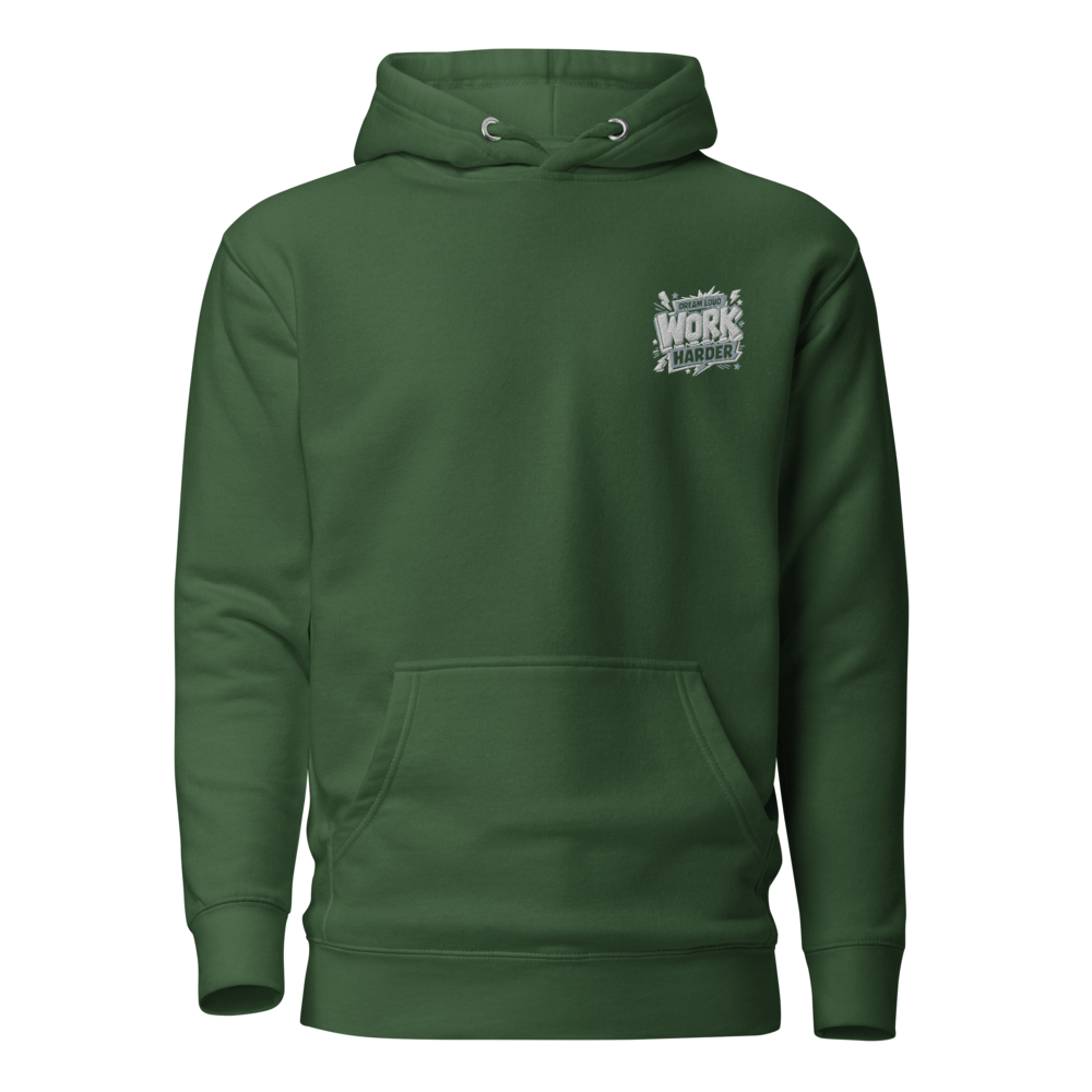 Typography Pullover Hoodie Stylish Graphic Wear
