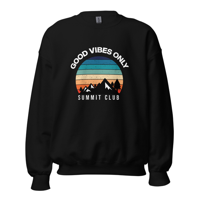 Best Sunset Retro Crew Neck Sweatshirt