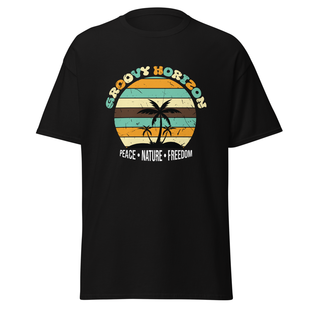 Best Sunset Retro Groovy Vintage Tee