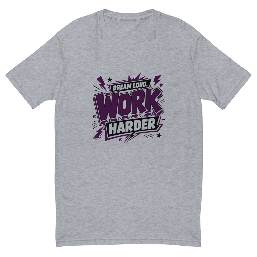 Best Typography Fitted T-Shirt Stylish Graphic 