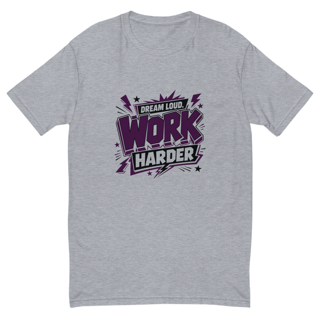 Best Typography Fitted T-Shirt Stylish Graphic