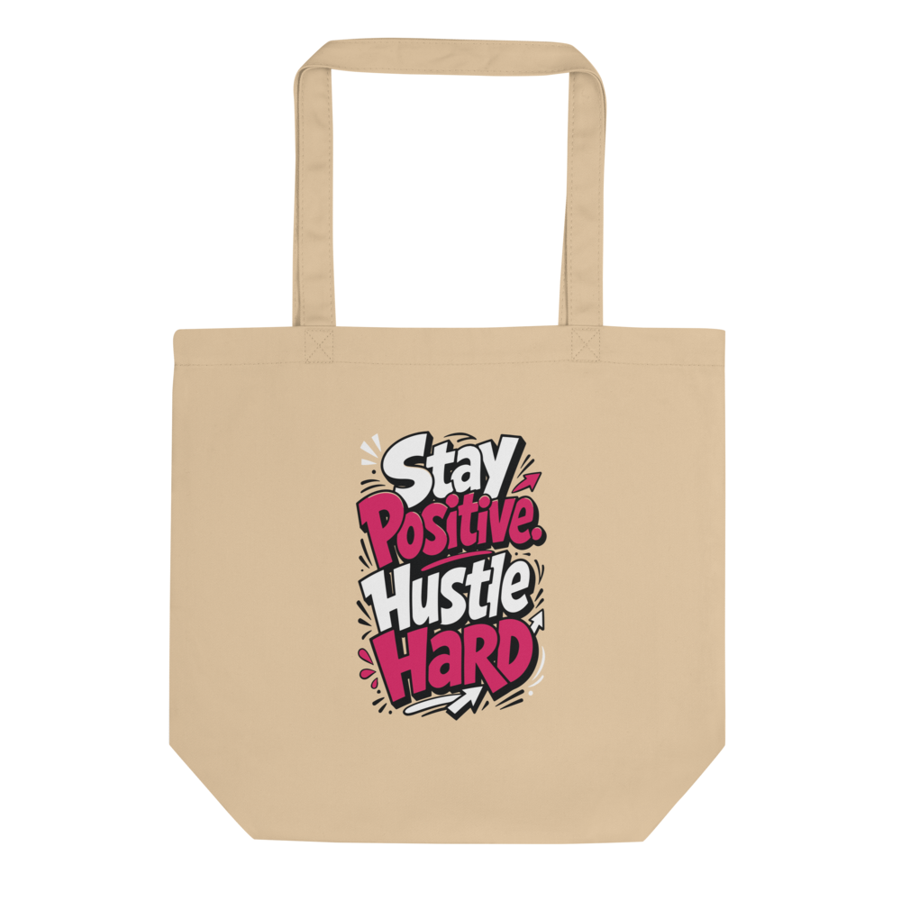Modern Typography Tote Bag