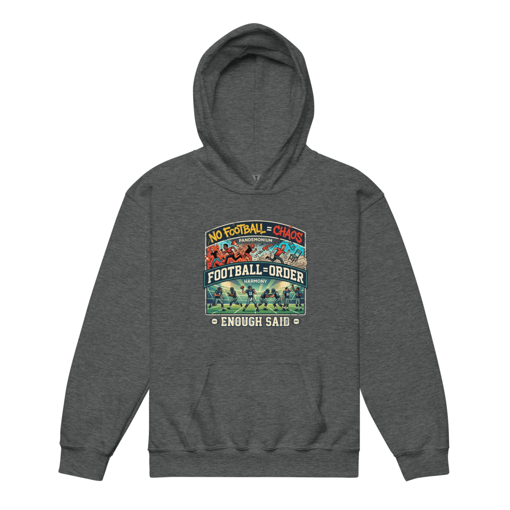 Football = Order | Youth: Heavy Hoodie
