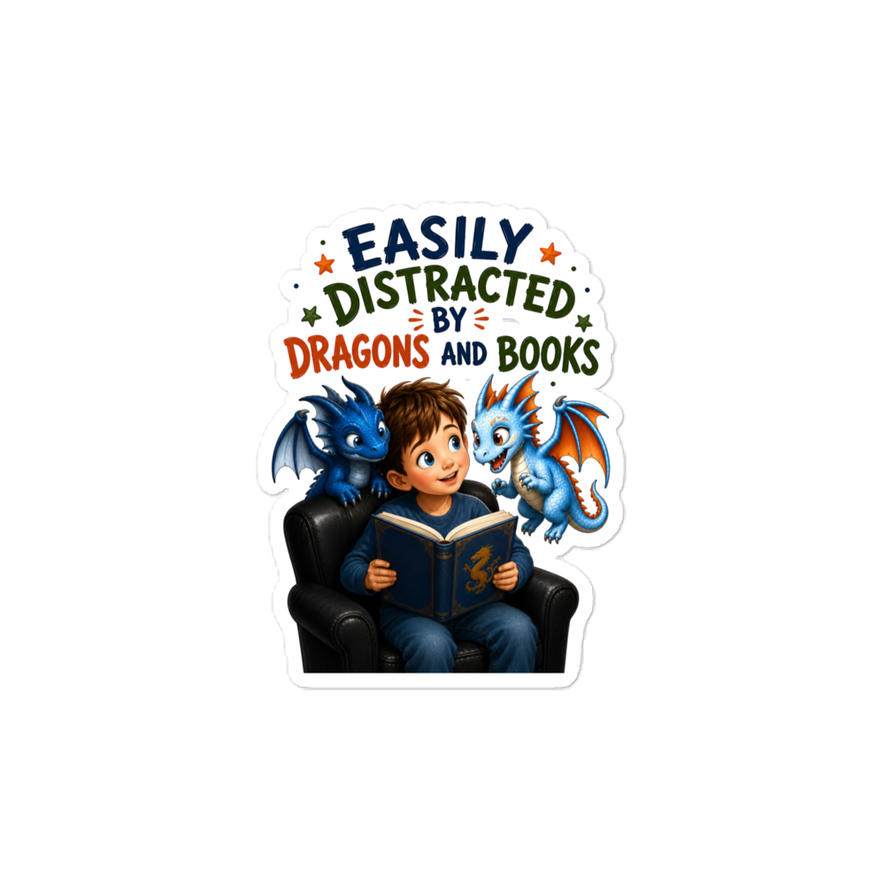 Easily Distracted (Sticker2)