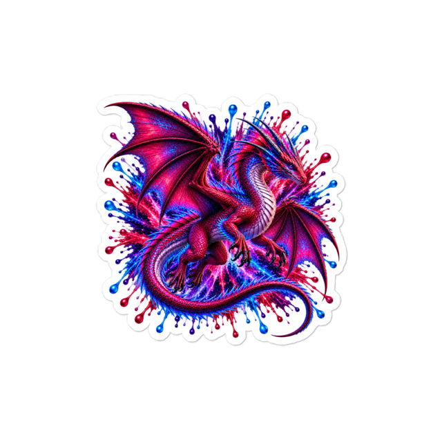 Duskfire Dragon (Sticker)