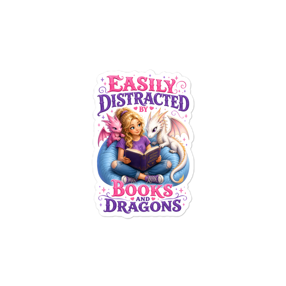 Easily Distracted (Sticker)