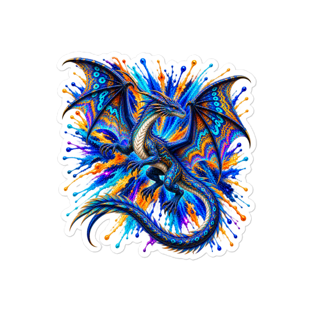 Reef Dancer Dragon (Sticker)