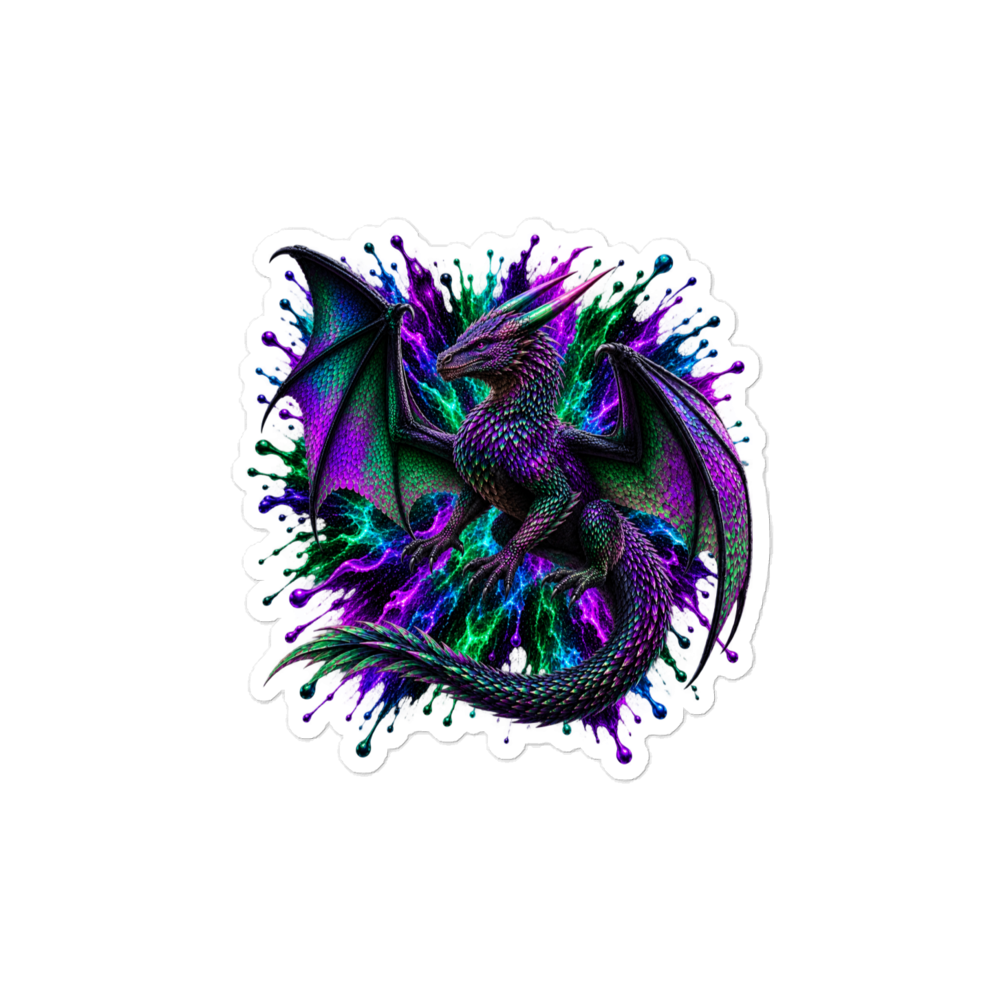 Verdant Starlight Dragon (Sticker)