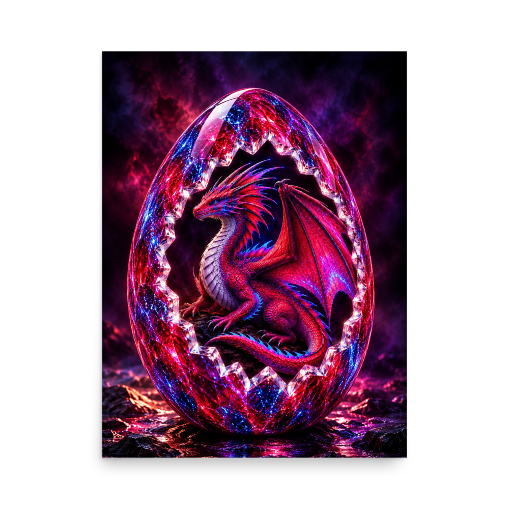 Duskfire Dragon Egg (Poster)