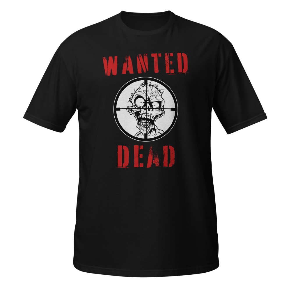 ZOMBIE “WANTED DEAD” DESIGN