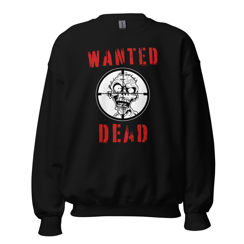 ZOMBIE “WANTED DEAD” DESIGN