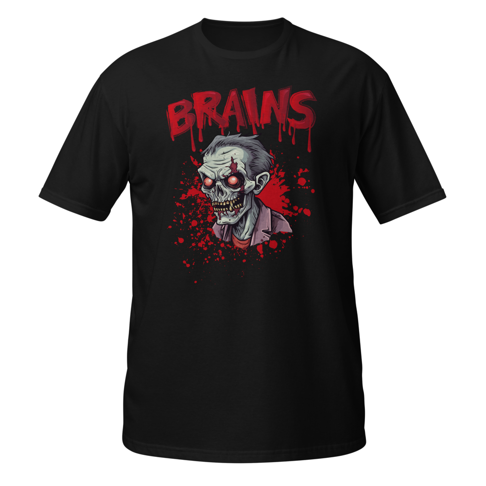 ZOMBIE “BRAINS” SHIRT DESIGN