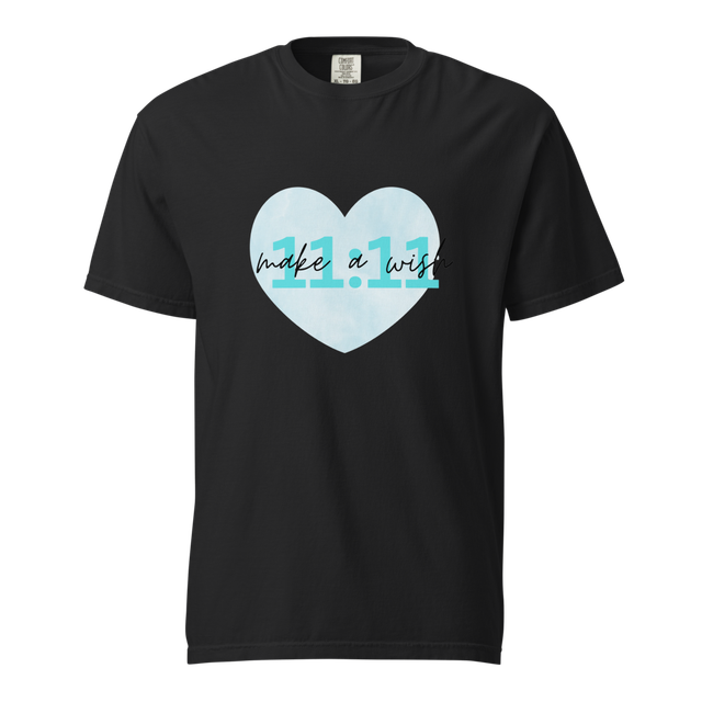 Make a wish Unisex Garment-Dyed Heavyweight T-shir