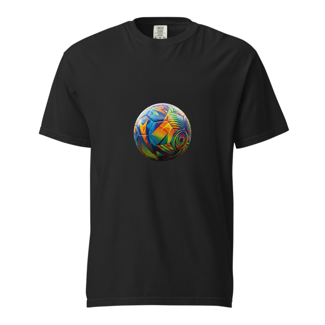 Colourful football logo trending unisex tshirt