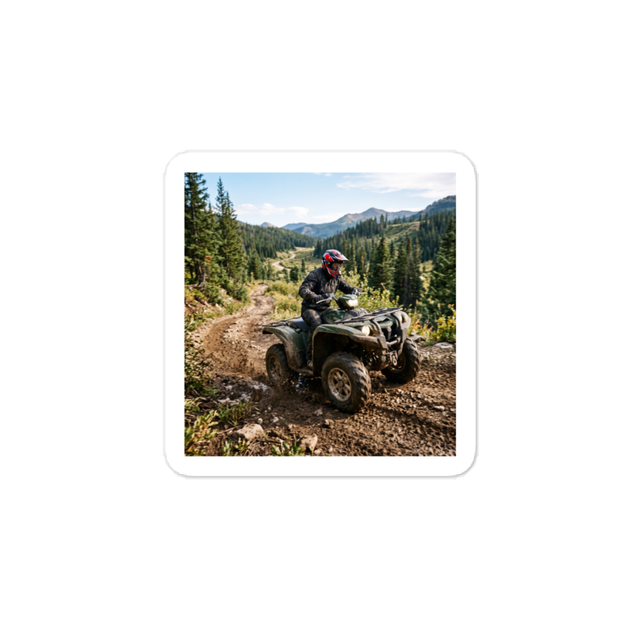 Four wheeler sticker