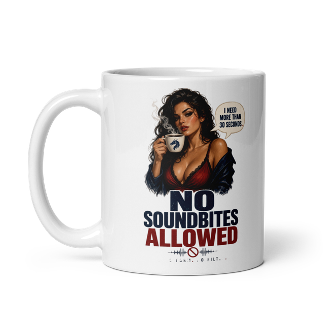 Brunette Pin-up Mug
