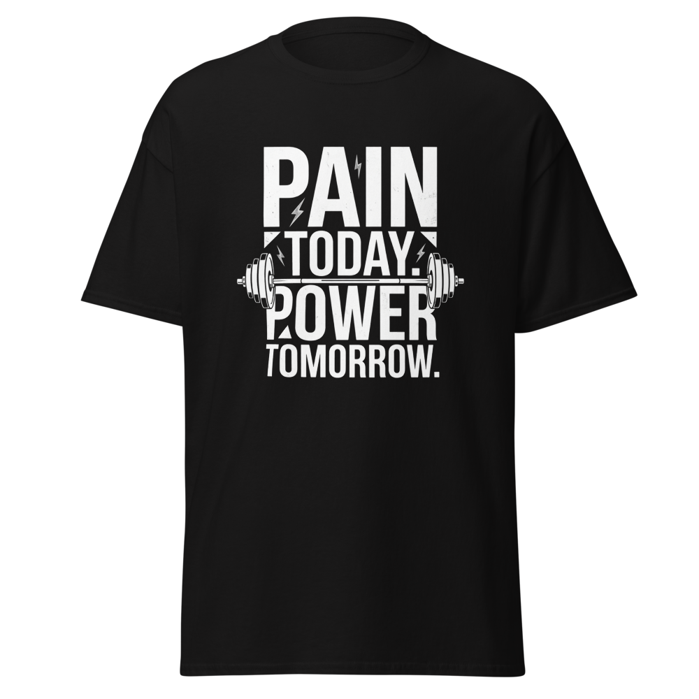 Pain Today Power Tomorrow Gym T-Shirt