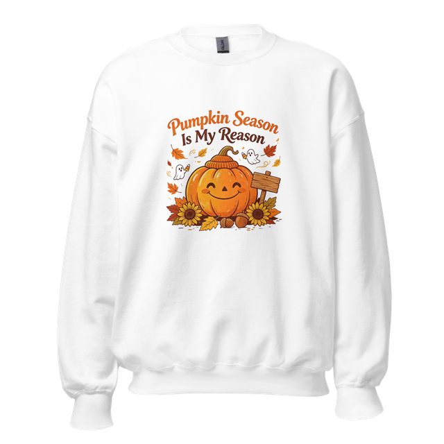 Pumpkin Season Is My Reason Cute Autumn Halloween