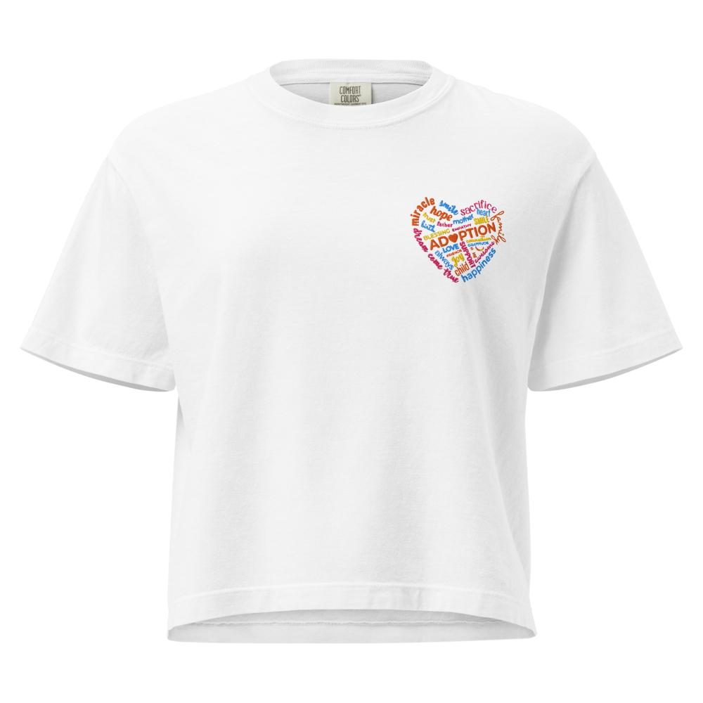 Adoption Heart Box Tee